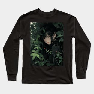 Botanical Goth V Long Sleeve T-Shirt